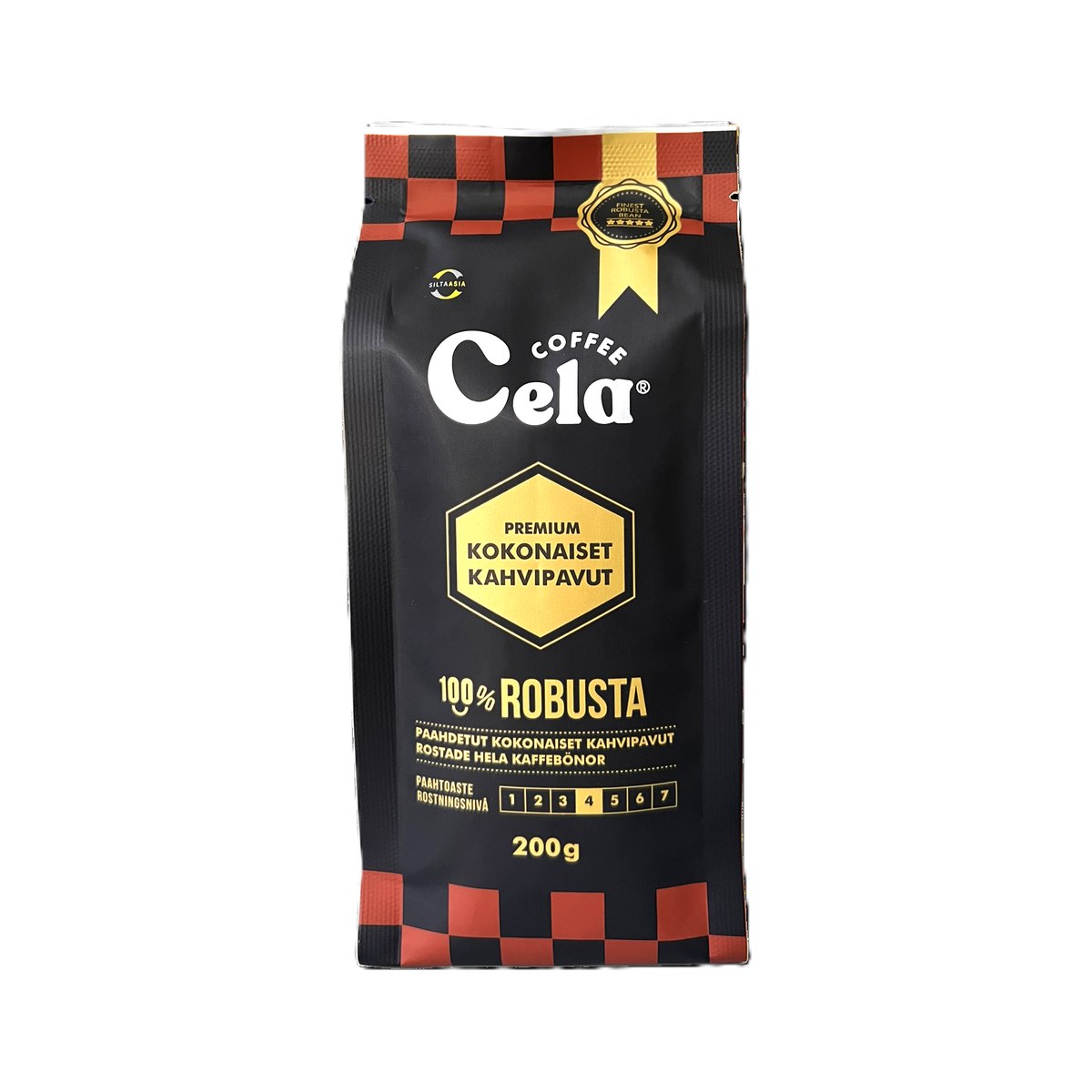 Robusta Whole Coffee Beans - 200gram — Premium Vietnamese Coffee | Cela Coffee