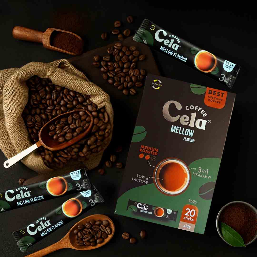 3in1 instant coffee - Mellow flavor - Medium roasted